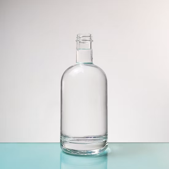 100ml/150ml/200ml/250ml/280ml/300ml/350ml/400ml/500ml/750ml/1000ml Eau/boisson/thé au lait/jus/huile/vigne/brandy/bière/fabricant de bouteilles en verre de whisky